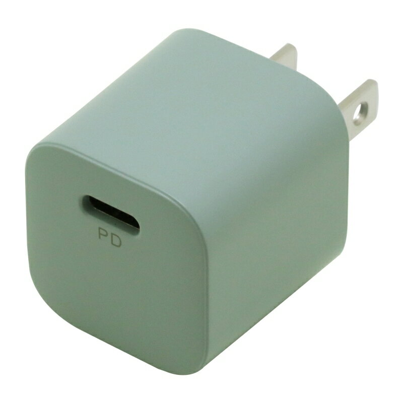 インプリンク PD対応 USB充電器 20W Type-C×1 ブルー USBアダプター USB-AC充電器 PSE認証 IMAC1CPD20SBL 【メール便送料無料】