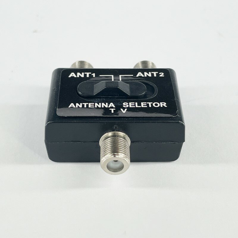 アンテナ切替器 手動切替 2入力1出力 F型端子 地デジ BS CS テレビ 分配器 屋内用 電波切替器 アンテナ セレクター コネクトケーブル 3Aカンパニー DAD-SWITCH2 【メール便送料無料】