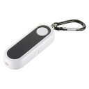 OHM LEDライト付 防犯ブザー 防犯アラーム 08-4107 OSE-MSA814W 【メール便送料無料】