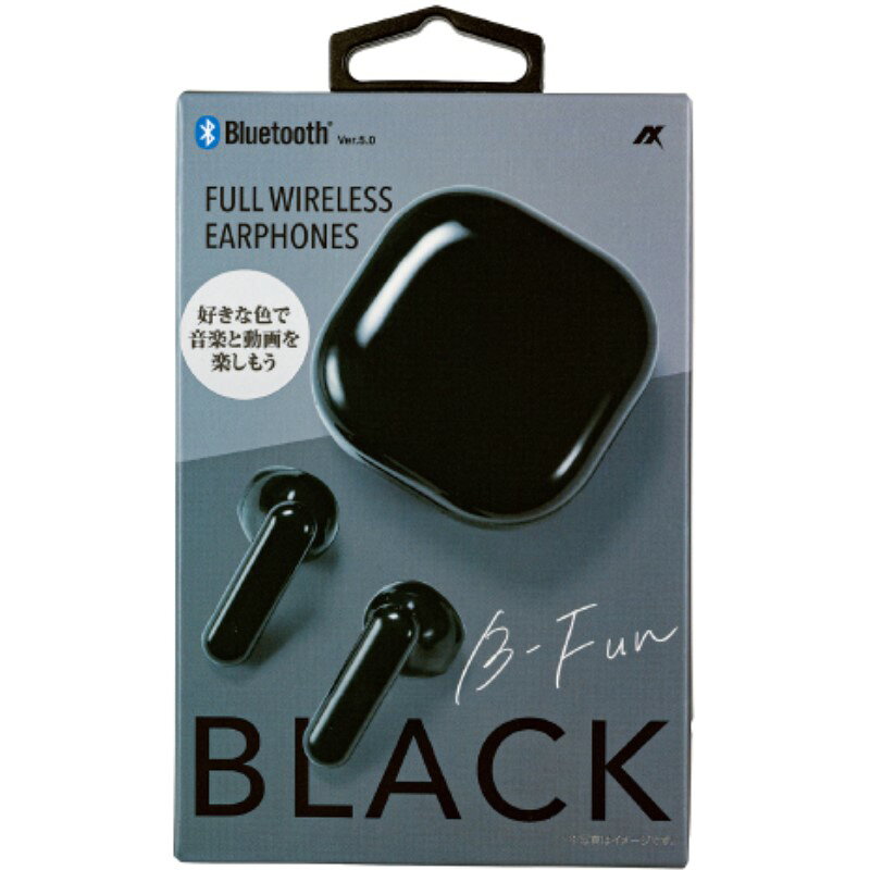 ワイヤレスイヤホン Bluetooth ブラック かわいい イヤホン 高音質 日本メーカー製...