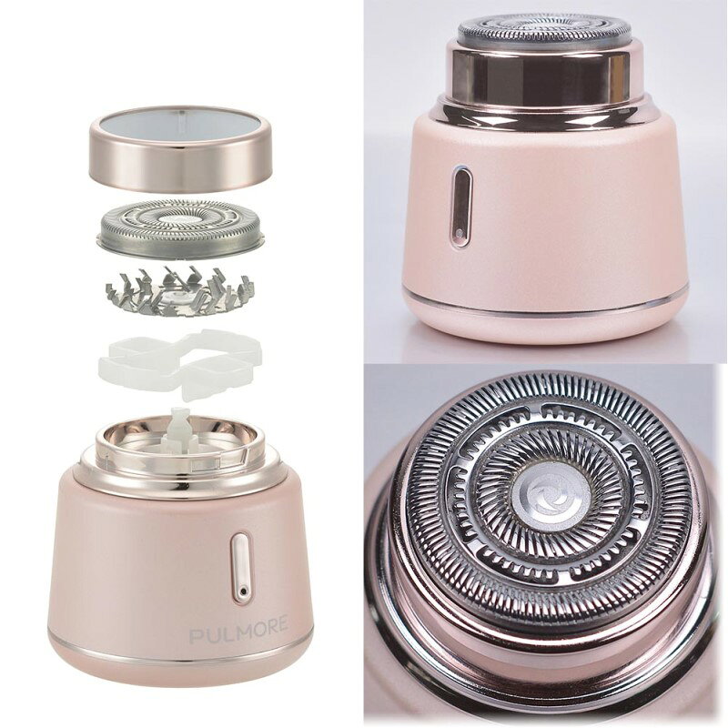 PULMORE ファッションシェーバー ピンク フェイスシェーバー 理美容 08-1473 OHM H...