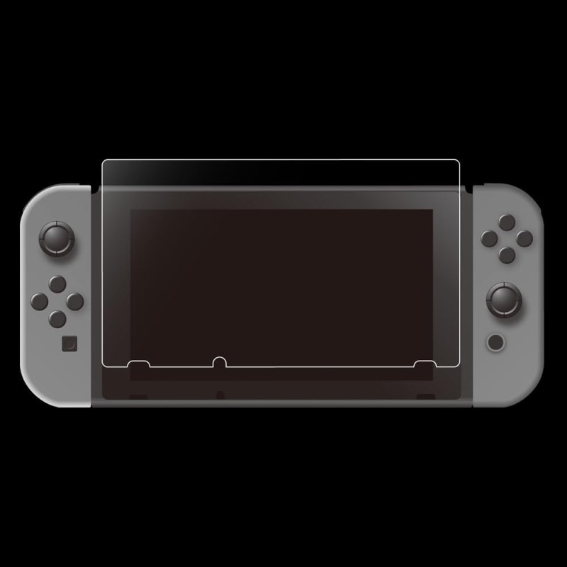 ニンテンドースイッチ用 ガラスフィルム 極 2枚セット 液晶保護フィルム 保護シート 高硬度9H 飛散防止 コロンバスサークル CC-NSGKF-CL 【メール便送料無料】