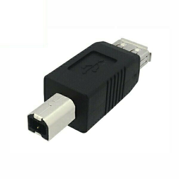 USB2.0 A(メス）-B（オス）変換プラグ USB変換アダプタ 3Aカンパニー UAD-AB メール便送料無料