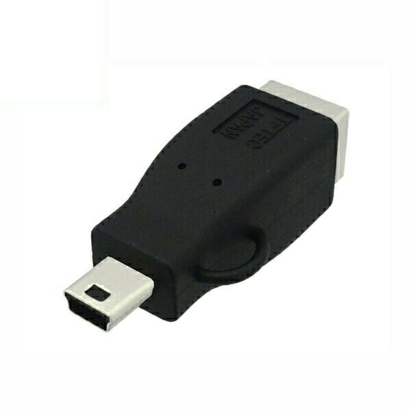 USB変換アダプター USB2.0 タイプB（メス）- miniUSB（オス） 変換プラグ USB 変換 コネクトケーブル 3Aカンパニー UAD-BMNB 【メール便送料無料】