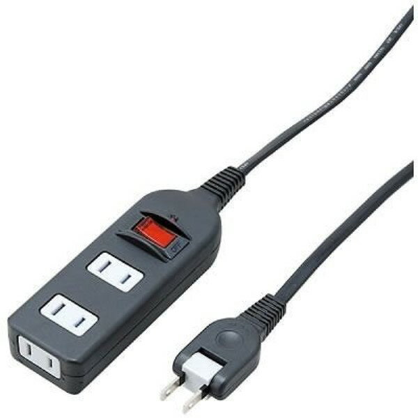 Rakuten - ヤザワ ノイズフィルター集中スイッチ付電源タップ 5m 3個口 ブラック OAタップ Y02BKNS315BK 【送料無料】 【最強翌日配送】