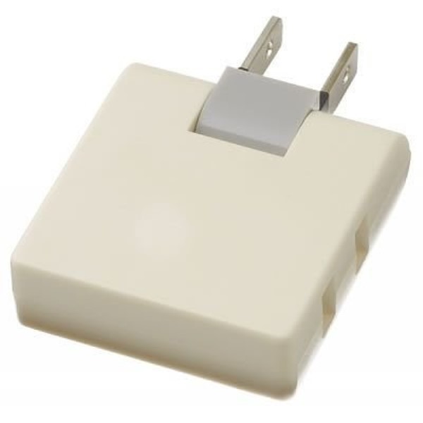 Rakuten - ヤザワ コーナータップミニ 2個口 ホワイト スイングプラグ OAタップ Y02C200WH 【メール便送料無料】