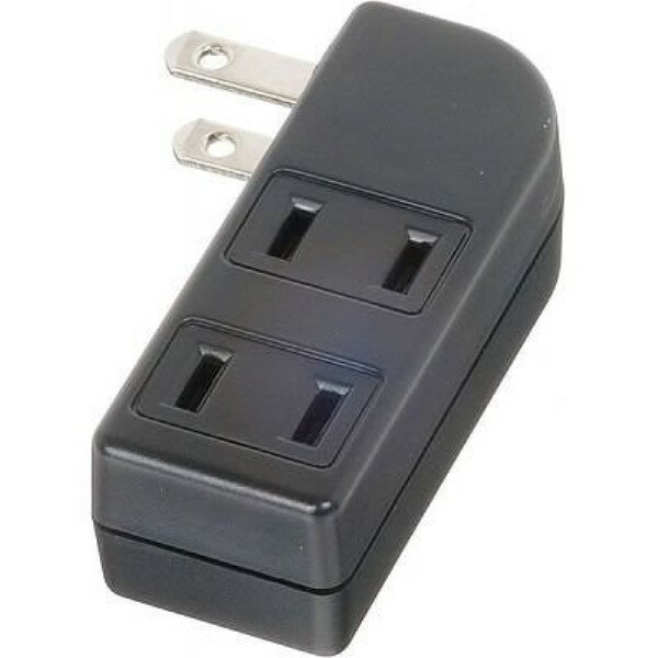 ヤザワ サイドタップ 3個口 ブラック 耐トラ付OAタップ Y02S300BK 【メール便送料無料】