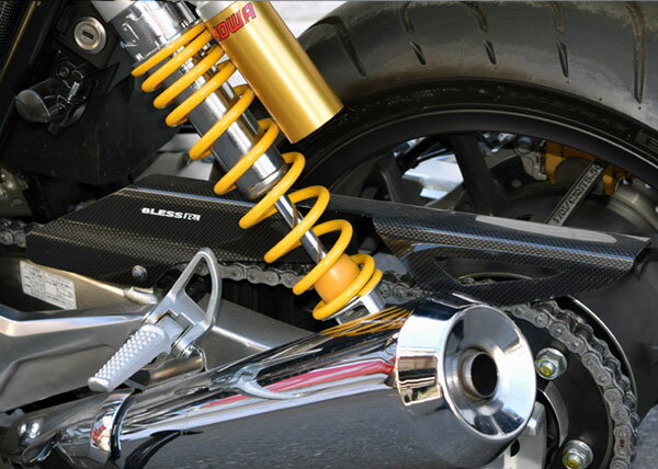 CB 1100 RS【HONDA】カーボン チェーンガード 光沢クリア塗装済み品 BLESS R's【brs_cb1100rs_005b】CB1100RS ホンダ