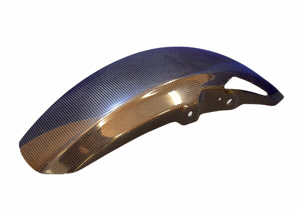ZRX1200 DAEG【KAWASAKI】カーボン フロントフェンダー（ショートタイプ） 光沢クリア塗装済み品 BLESS R's【brs_zrx1200d_002b】ZRX 1200 DAEG カワサキ