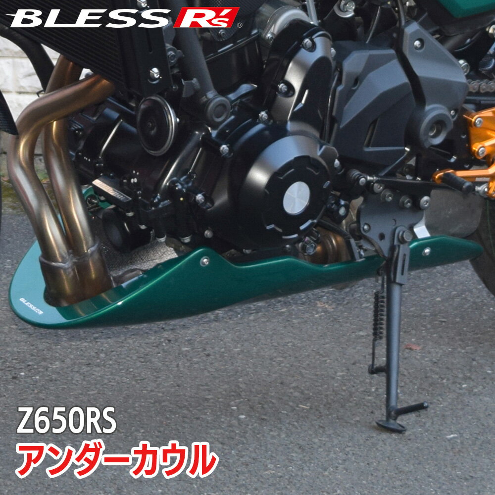 Z650RS【KAWASAKI】アンダーカウル【カーボン・クリア塗装済み品】BLESS R's【z65-01-009】Z650RS カワサキ
