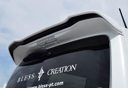 【ワゴンR スティングレー（MH55S）】リアウイング【未塗装】ブレスクリエイション製【wgr_006】BLESS CREATION