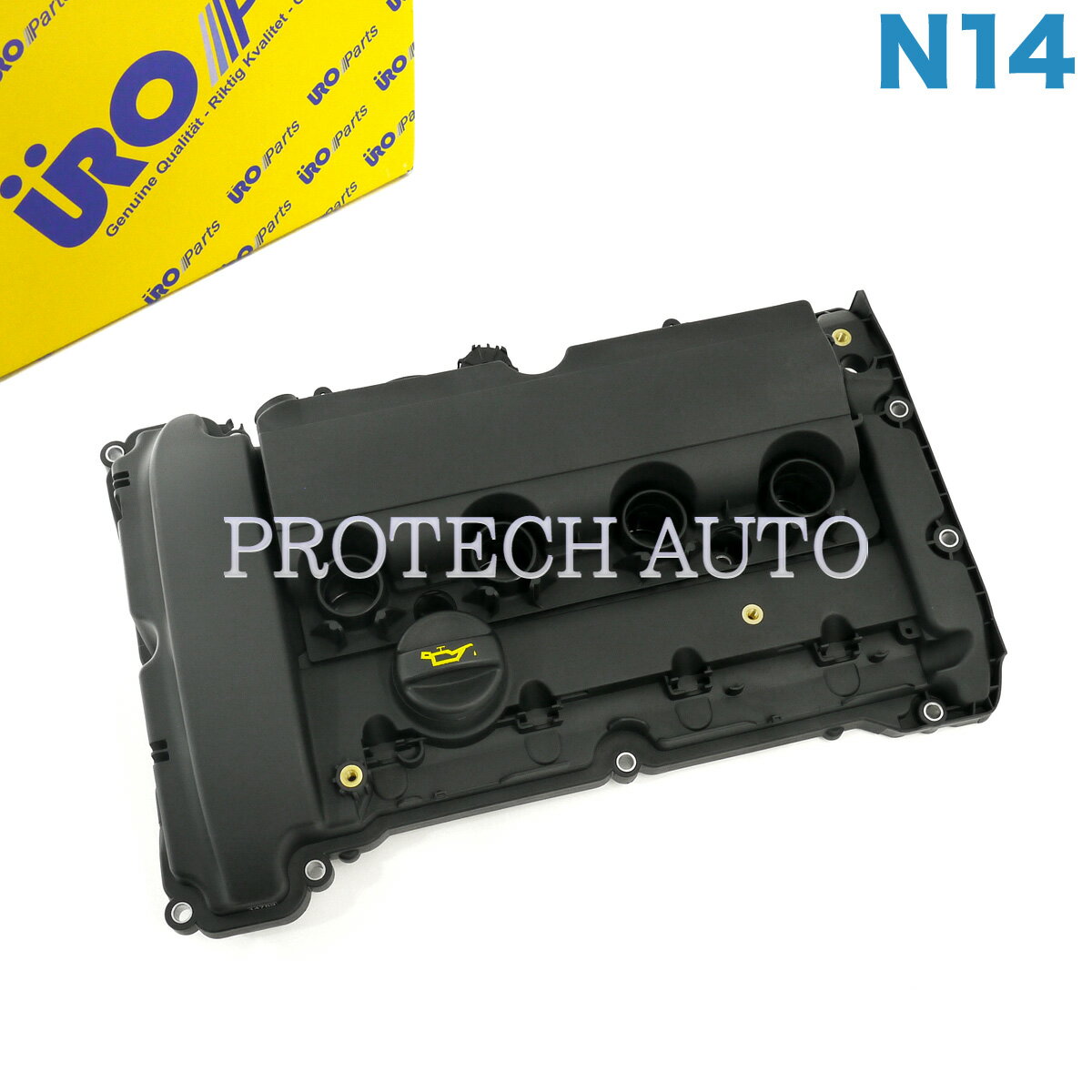 URO製 BMW MINI ミニ R56 R55 R57 R58 R59 ジョンクーパーワークス JCW クーパーS CooperS エンジンヘッドカバー/シリンダーヘッドカバー ガスケット付き N14 エンジン用 11127646555