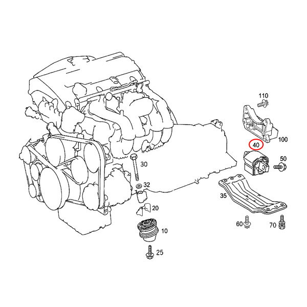 febi bilstein製 ベンツ C140W215W218W219 CL500 CL55AMG CL600 CLS500 CLS350 CLS550 CLS55AMG ATマウント/オートママウント 2202400518 2202400218 1402401318 1402401818 1402401118 2122400318 2202400418 2202400118 1402401218 1402401718 2122400418【あす楽対応】 2