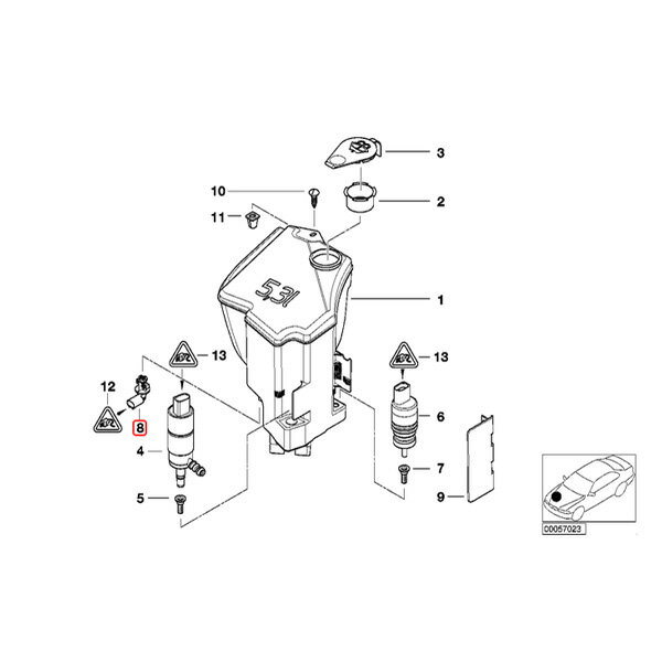 febi bilstein�� BMW 5���꡼�� E39 E60 E61 F07 F10 F11 525i 530i 540i 545i 550i M5 530xi 528i 523d 523i 528i 535i 550i ActiveHybrid5 M5 �������ȥ�٥륻�󥵡� 17137553919 17137524812