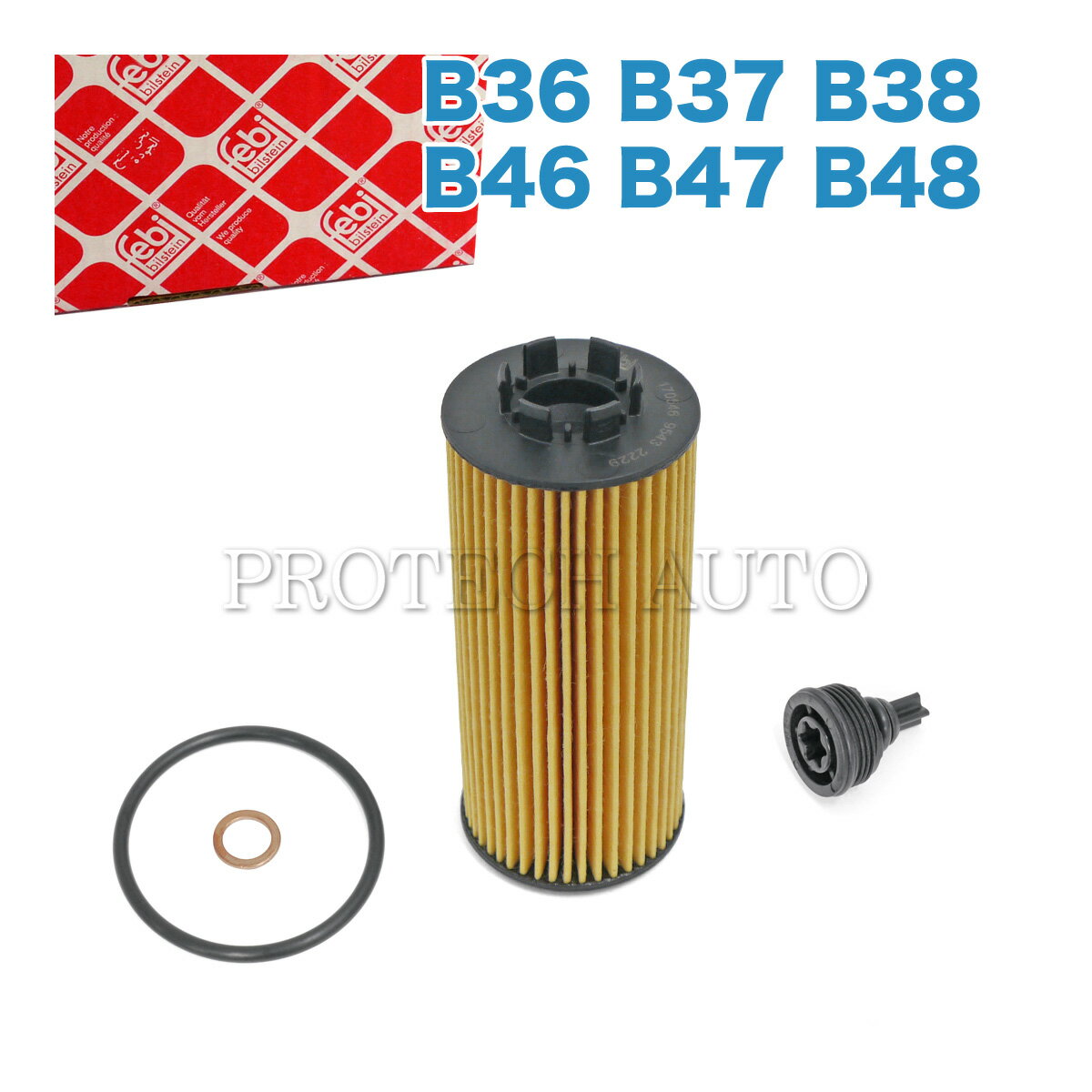 febi bilstein BMW MINI ߥ F54 F55 F56 F57 F60 ѡ Cooper ѡS CooperS ѡSD CooperSD ѡD CooperD 4 ALL4 󥯡ѡ JCW  One 󥸥󥪥ե륿 B36 B37 B38 B46 B47 B48 󥸥 11428593186ڤб