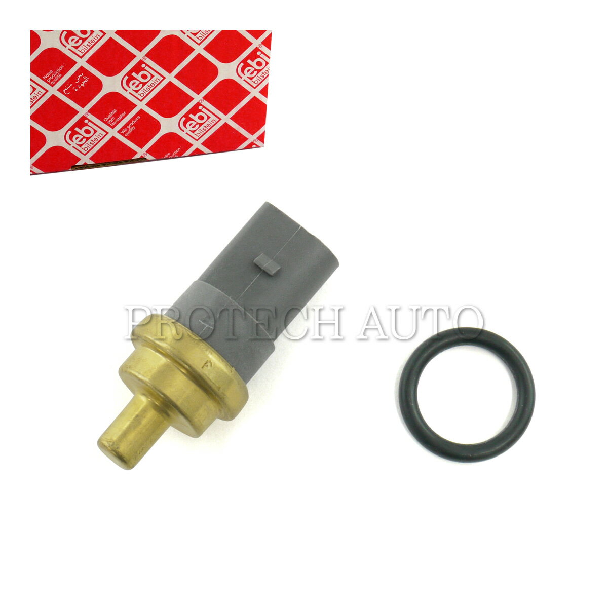 febi bilstein VW フォルクスワーゲン CC 358 CRAFTER クラフター 2E/2F EOS イオス 1F FOX フォックス 5Z GOLF PLUS IV V VI VII ゴルフ 5M/521 1J 1K 5K/AJ 517 5G/BQ/BE 水温センサー/テンプセンサー/ダブルテンプスイッチ 06A919501 06A919501A 06A919501B【あす楽対応】