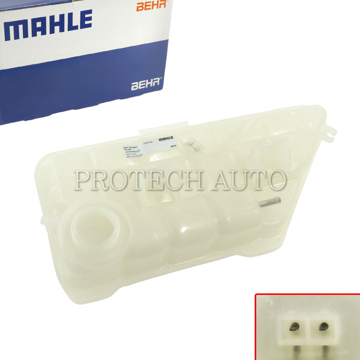 純正OEM MAHLE-BEHR製 ベンツ W163 ML270CDI ML320 ML350 ML430 ML55AMG ラジエーターサブタンク/エクスパンションタンク 1635000349