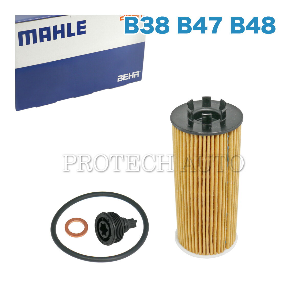 樂天商城 - 純正OEM MAHLE-BEHR製 BMW F40 118d 118i M135ixDrive エンジンオイルフィルター/エンジンオイルエレメント 11428593186