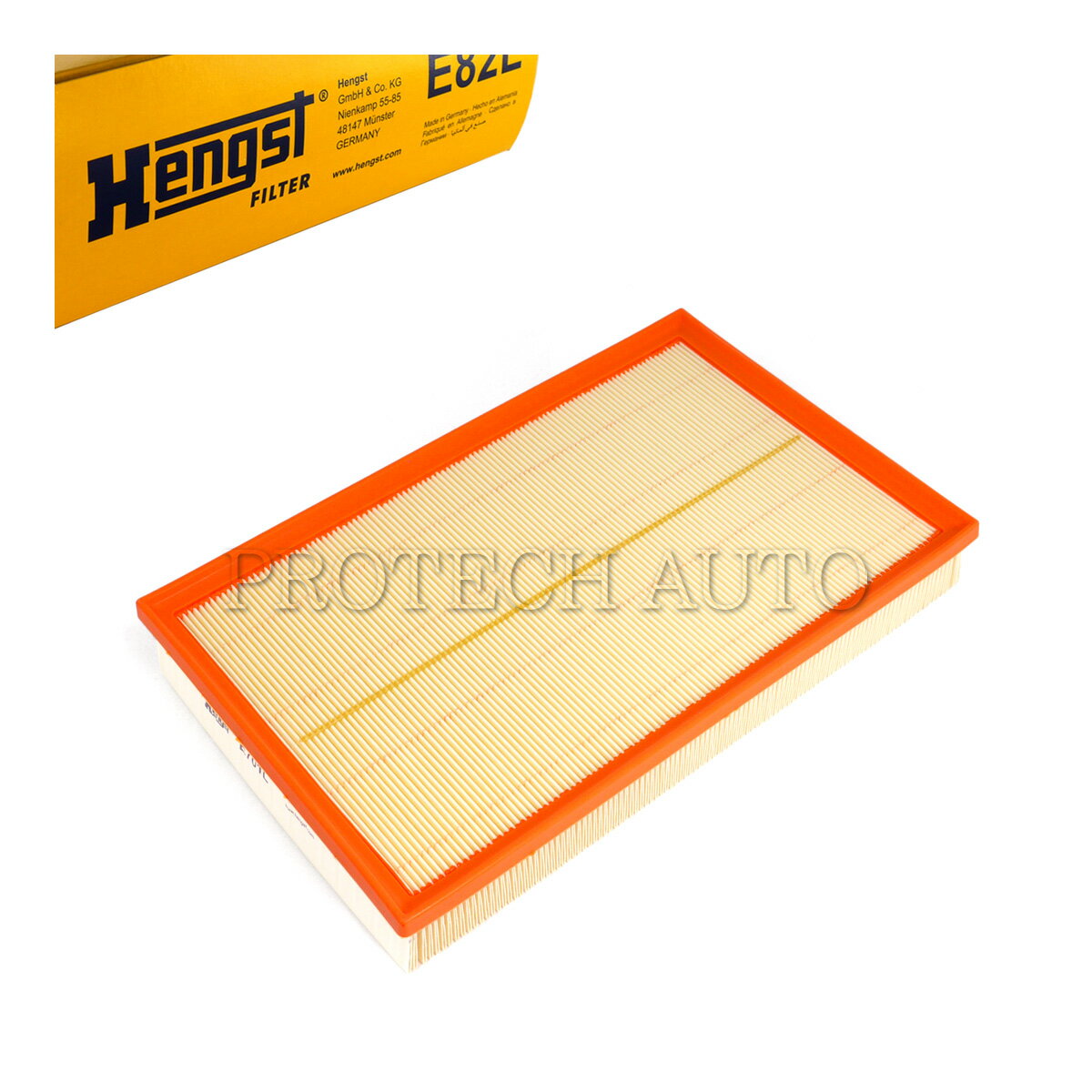 Hengst製 AUDI アウディ A3/RS3 8P RS Q3 8U TT/TTS/TT RS 8N 8J エアフィルター/エアクリーナー/エアエレメント 1K0129620