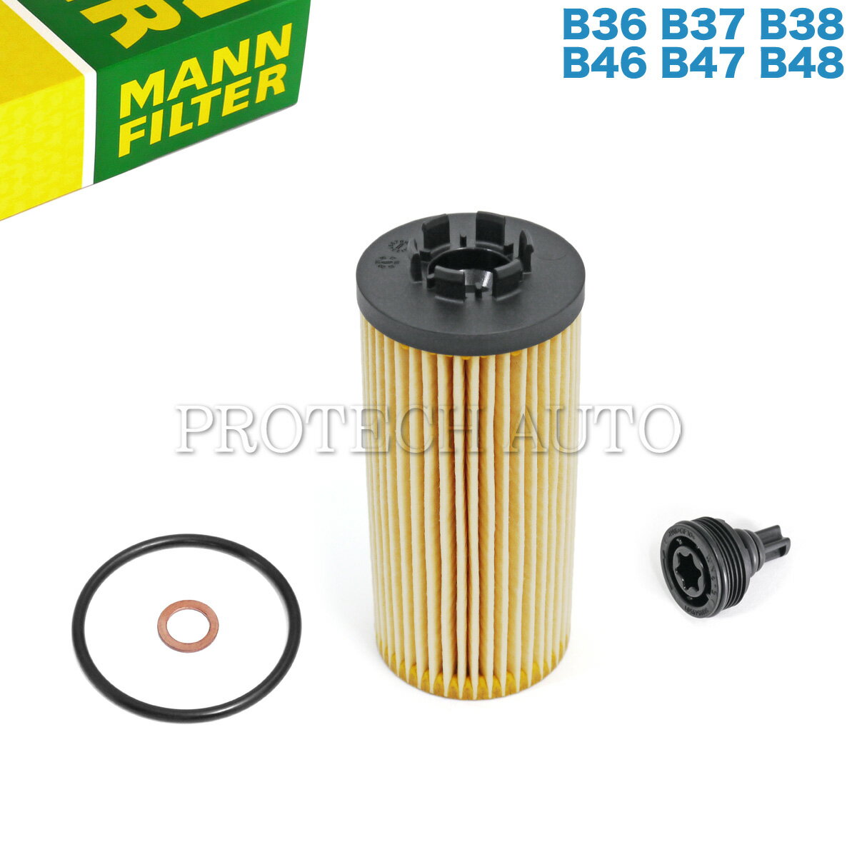 樂天商城 - 純正OEM MANN製 BMW MINI ミニ F54 F55 F56 F57 クーパー Cooper クーパーS CooperS オール4 ALL4 ワン One クーパーSD CooperSD クーパーD CooperD ジョンクーパーワークス JCW エンジンオイルフィルター/エンジンオイルエレメント 11428593186