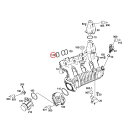 全国送料200円 ベンツ W204 R172 C180 C200 C250 SLK200 インマニガスケット/インテークマニホールドガスケット M271 エンジン用 2710960280 2