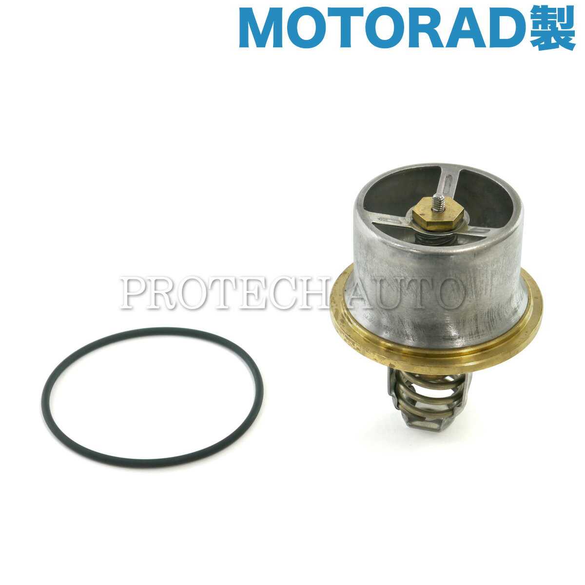 MOTORAD製 BMW E36 E46 Z3/E36 Z4/E85 Z4/E86 M3B M3C M3 M3CSL Mクーペ Mロードスター サーモスタット/サーモスタッド Oリング付き S50 S54 エンジン用 11531318274