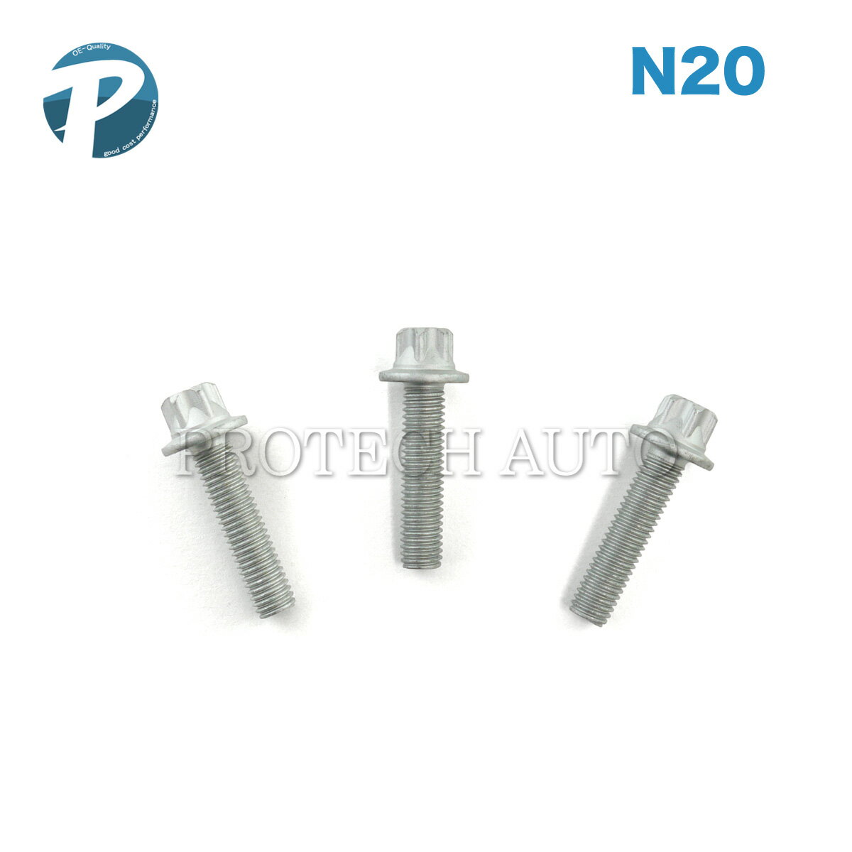 全国送料200円 BMW F32 F36 F07 F10 F11 420i 428i 523i 528i 電動ウォーターポンプ 取り付け用ボルト 3本セット N20 エンジン用 11517602125