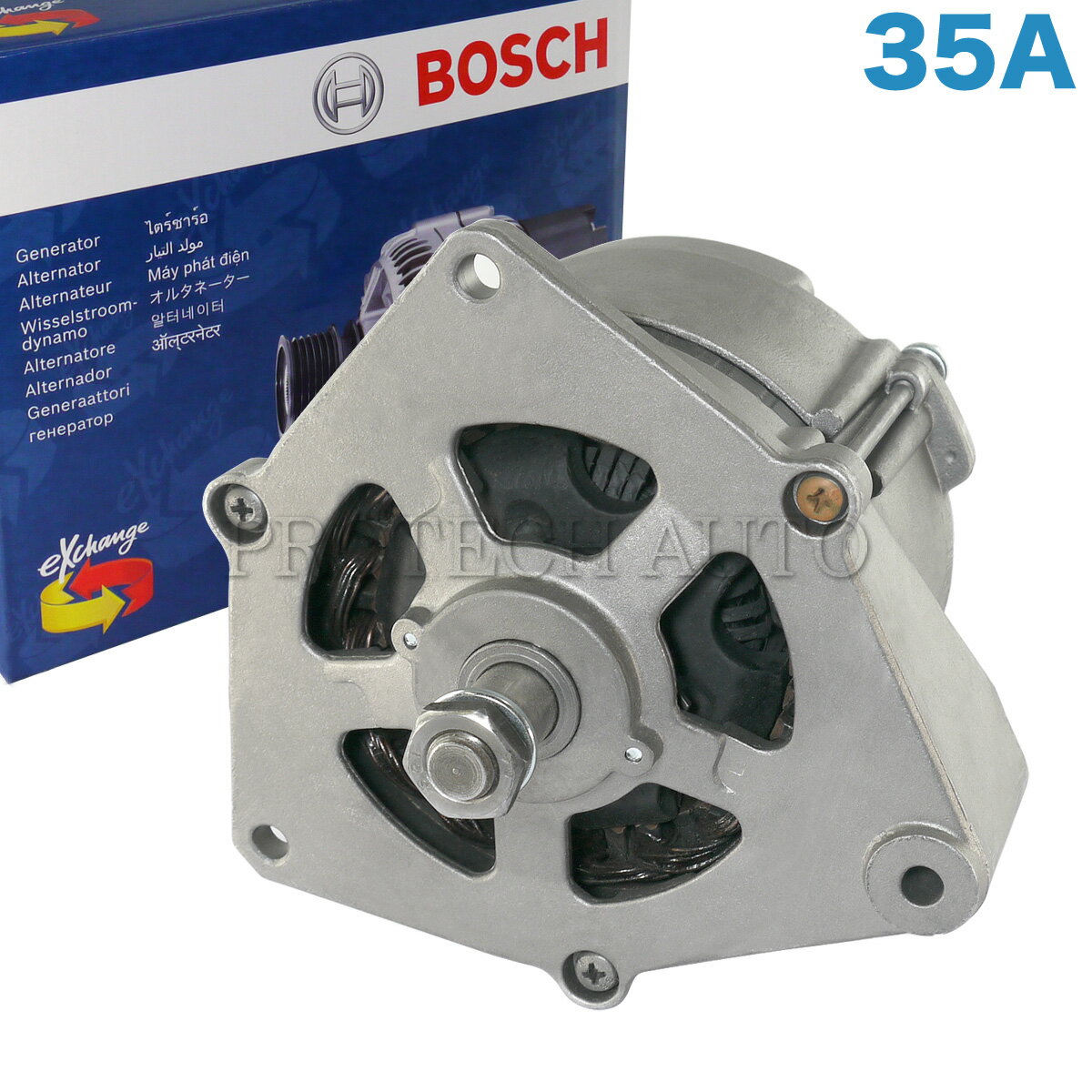 ■品名 純正OEM BOSCH製 ベンツ オルタネーター/ダイナモ 35A M117 M116 M114 M130 M180 M115 OM615 エンジン用 ■純正部品番号 0081543202 ■参考適合車両 記載車両でも年式や仕様などの違いにより適合しない場合がございます。部品番号から適合が分からない場合には購入前に必ず適合確認のお問い合わせをお願いします。 [Sクラス] W116 セダン　350SE 450SE W116 セダン ロング　350SEL 450SEL [SL] R107 クーペ　350SLC 450SLC R107 ロードスター　350SL 450SL [コンパクト(stroke8)] W114 セダン　230 230.6 250 W114 クーペ　250C 250CE W115 セダン　200 200D 220 220D M117 M116 M114 M130 M180 M115 OM615 エンジン用 ■商品説明 本商品はプーリーが付属しておりません。 メーカー：BOSCH ボッシュ（純正OEMメーカー） BOSCHは世界最大のシェアを持つドイツを本拠とした自動車部品のメーカーです。 世界トップのサプライヤーとしてグローバルに市場をサポートしています。 BOSCHの歴史はクルマの進化の歴史とまでいわれ、長く輝かしい実績があります。 純正OEMメーカーですので安心してご使用いただけます。 ■交換時期の症状 バッテリーのインジケータランプ点灯、警告灯の点灯 ■管理番号 BOSCH-AL64X オルタネーター ジェネレーター