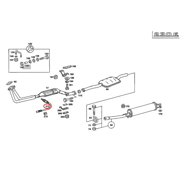 ����OEM BOSCH�� �٥�� W126 W123 O2���󥵡�/�������󥵡� 0025421218 0258986501 280SE 380SEL 500SEL 380SEC 500SEC 230E 280E