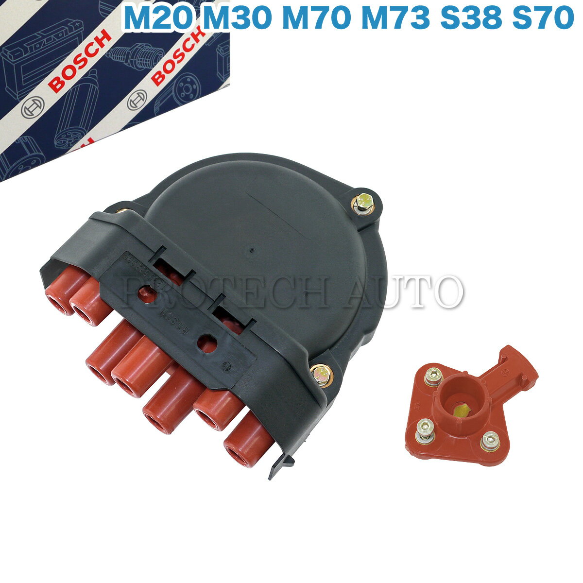 純正OEM BOSCH製 BMW E30 ディストリビューターキャップ＆ローター 12111725070 12111722649 12111715905 12111285058 12111734110 12111284446 12111715906 320i 325i 325iX