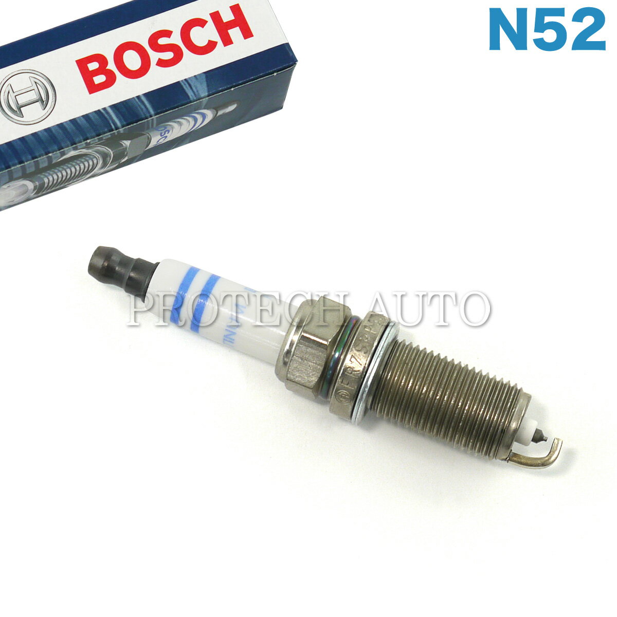 純正OEM BOSCH製 BMW E60 E61 F10 F11 E90 E91 523i 525i 528i 530i 530xi 323i 325i 325ixDrive 325xi スパークプラグ/点火プラグ N52N エンジン用 12120037663【あす楽対応】