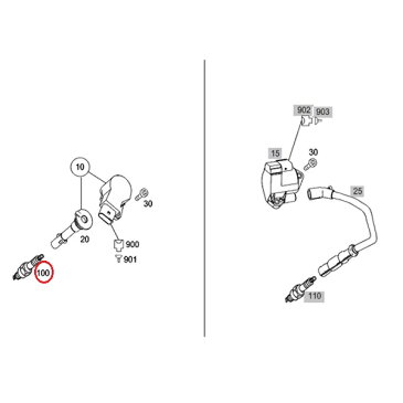 BOSCH製 ベンツ W221 W219 スパークプラグ プラチナプラグ 8本セット M273エンジン用 0041591803 0041594903 S500 S550 CLS550【あす楽対応】