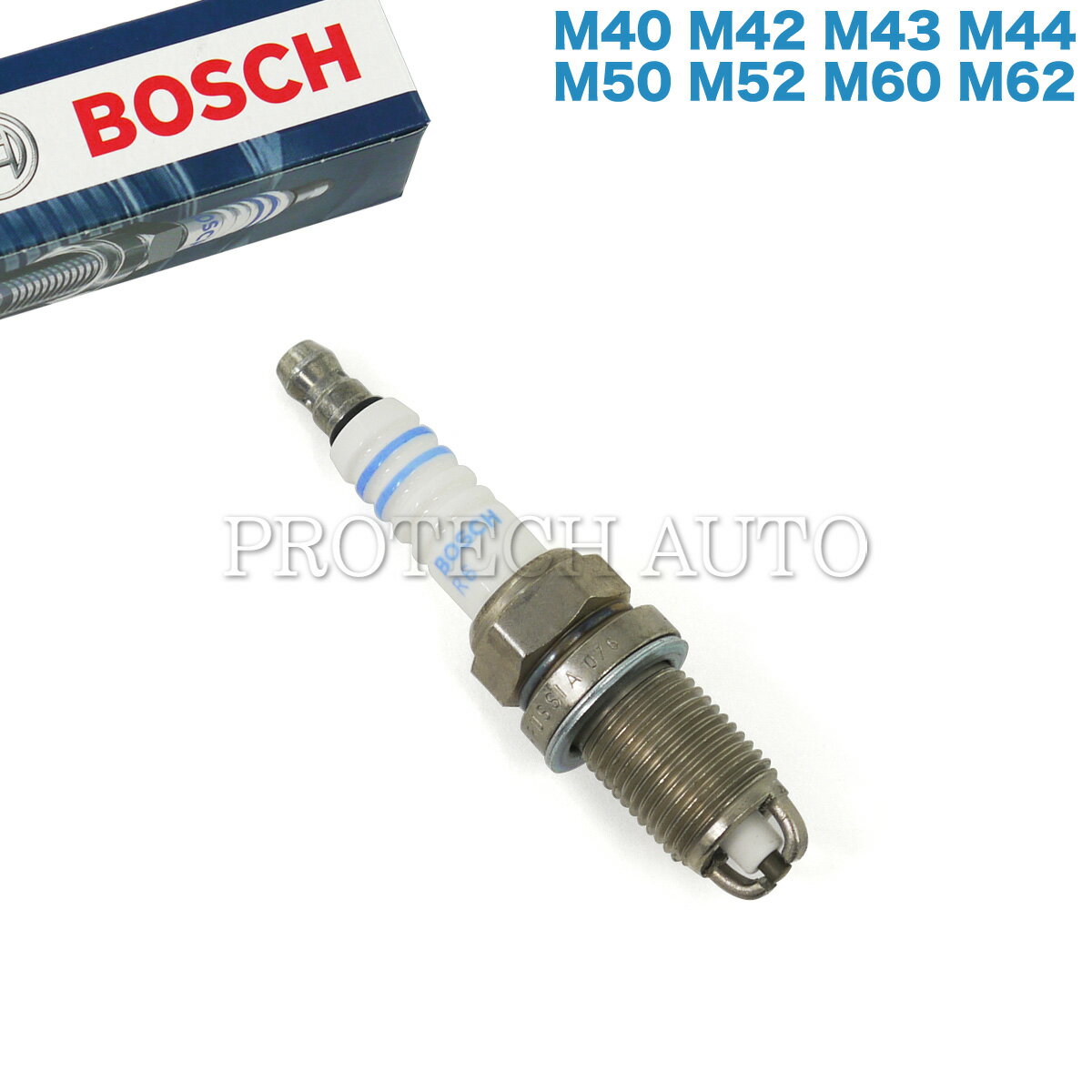 純正OEM BOSCH製 BMW E32 E38 E34 E39 730i 735i 740i 740iL 520i 525i 530i 540i スパークプラグ/点火プラグ 12129063428 12129064617 12129059795