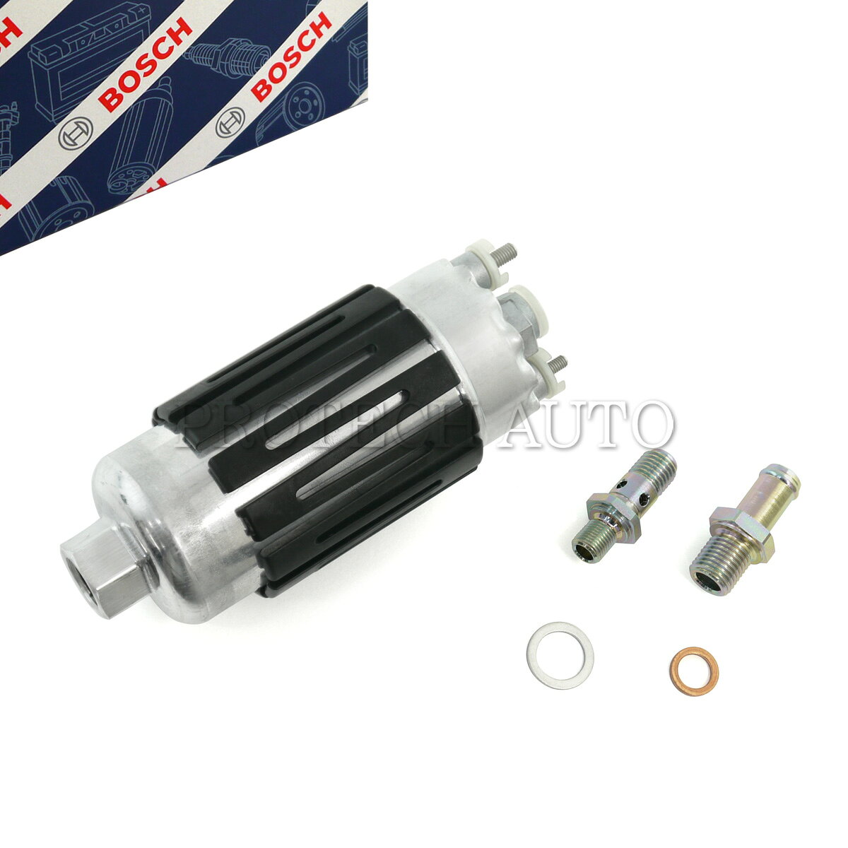 ■品名 BOSCH製 Porsche ポルシェ 燃料ポンプ/フューエルポンプ ■純正部品番号 92860810401 | 96462010400 | 92860810403 ■参考適合車両 [928] 1983〜1986年式 ■商品説明 製造年やエンジンナンバー、仕様等により複数種類がございます。 ご注文の前に適合確認又は現在車に装着されている部品の純正部品番号を必ずご確認ください。 燃料ポンプ交換時はフィルターが汚れていることがほとんどです。 同時交換をすることをお勧めいたします。 メーカー：BOSCH（ボッシュ） BOSCHは世界最大のシェアを持つ、ドイツを本拠とした自動車部品のメーカーです。 ドイツのシュトゥットガルトで1886年にロバート・ボッシュにより設立されました。BOSCHの歴史はクルマの進化の歴史とまでいわれ、長く輝かしい実績があります。 世界トップのサプライヤーとして60ヶ国以上に拠点を構え、グローバルに市場をサポートしています。 ■交換時期の症状 交換目安：7万キロ エンジンのかかりが悪くなる、走行中にエンストや息継ぎをする、ポンプの音が大きくなる、エンジンを切り再度かけようとするが、かからず少し時間を置くとかかる 走行時に突然止まる危険性がある為予防交換がお勧めです。 ■管理番号 92860810401 (stk833) フューエルポンプ ヒューエルポンプ フューエルフィルター■留意事項 ・記載車両でも年式や仕様などの違いにより適合しない場合がございます。 部品番号から適合が分からない場合には購入前に必ず【年式】【グレード】【車台番号全桁】の情報をご準備の上、お問い合わせフォームにて適合のお問い合わせをお願いします。 【適合確認】をせず商品を購入された場合、不適合でも返品・交換不可となります。 また弊社にて適合の確認が取れない車両の場合、現品番号の確認等をお願いすることがございます。 ・各種在庫分から出荷される商品は商品画像と実物の外観が異なる場合がございます。 複数個お求めの場合、在庫状況によりメーカー混在でのお届けとなる場合がございます。 気になる方はお気軽にお問い合わせください。 ・展開図は参考であり、実際の部品の形状や位置が異なる場合がございます。