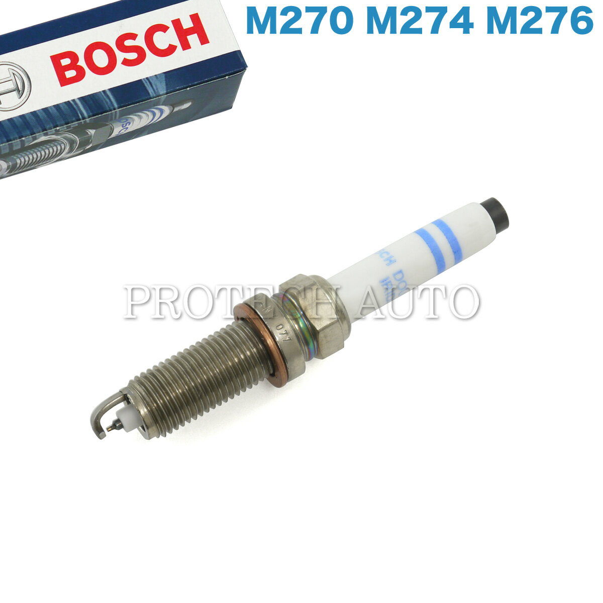 純正OEM BOSCH製 ベンツ W204 W205 C200 C250 C350 ダブルイリジウム スパークプラグ/点火プラグ 0041596903 0041597003 0041597903