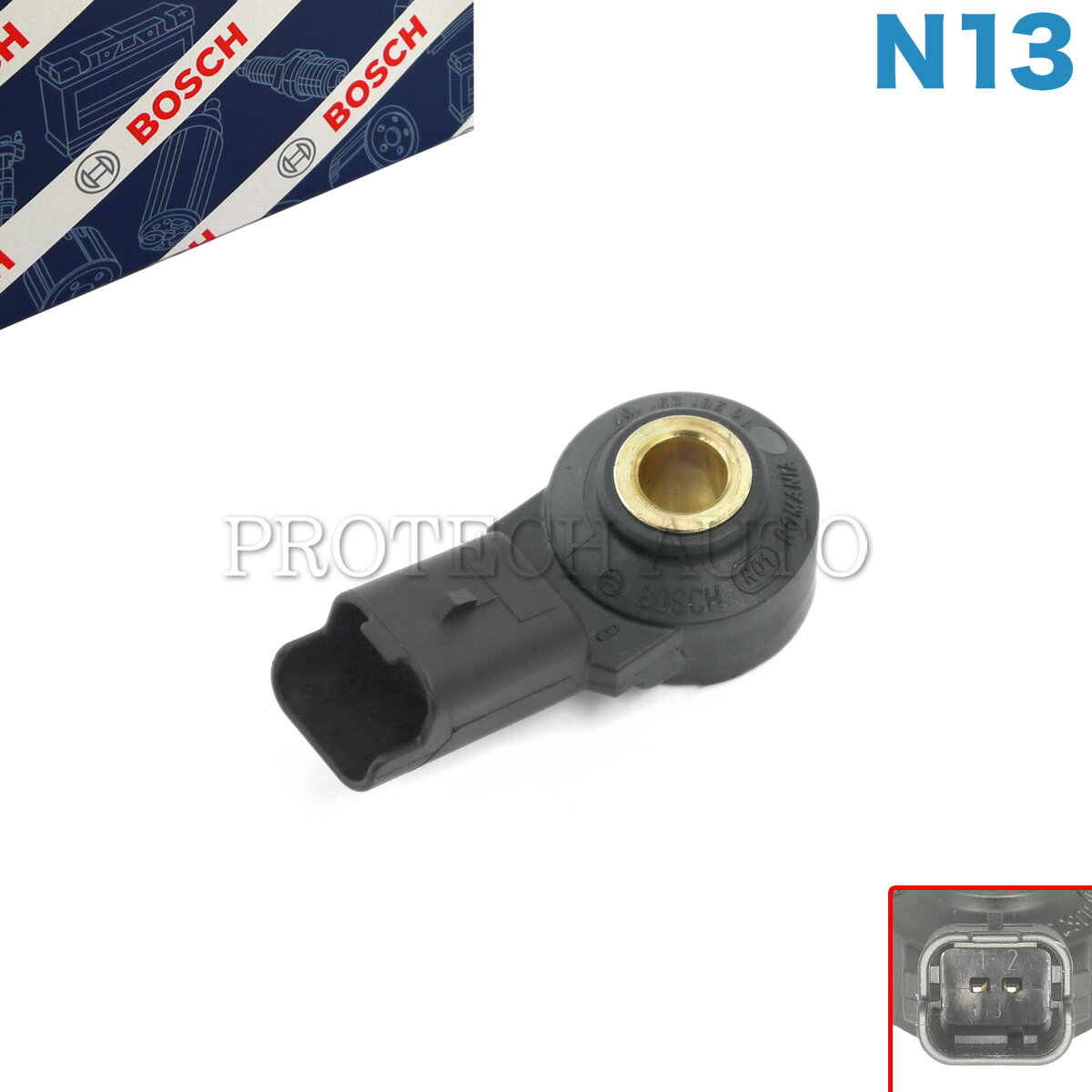 純正OEM BOSCH製 BMW F20 116i 118i 120i ノックセンサー N13 エンジン用 13627552114