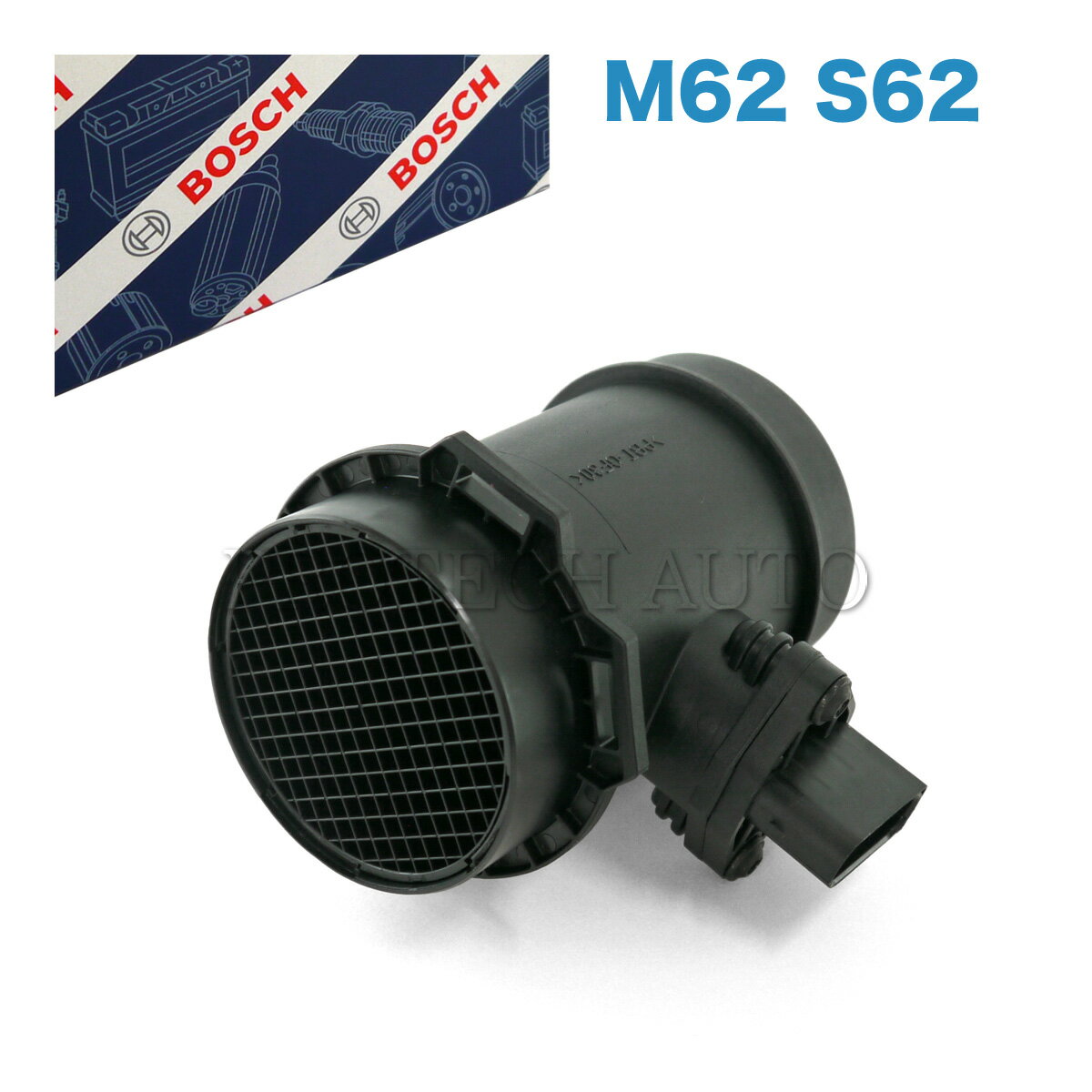 BOSCH製 BMW E38 E39 エアマスセンサー/エアフロメーター M62 S62 エンジン用 13621433566 0280217533 M5 735i