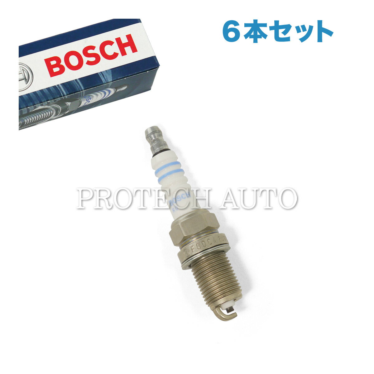 BOSCH製 ベンツ W140 Sクラス スパークプラグ 6本 M104 直6 エンジン用 F8DC4 0031597103 0031596803 0031596703 300SE S280 S320(2)