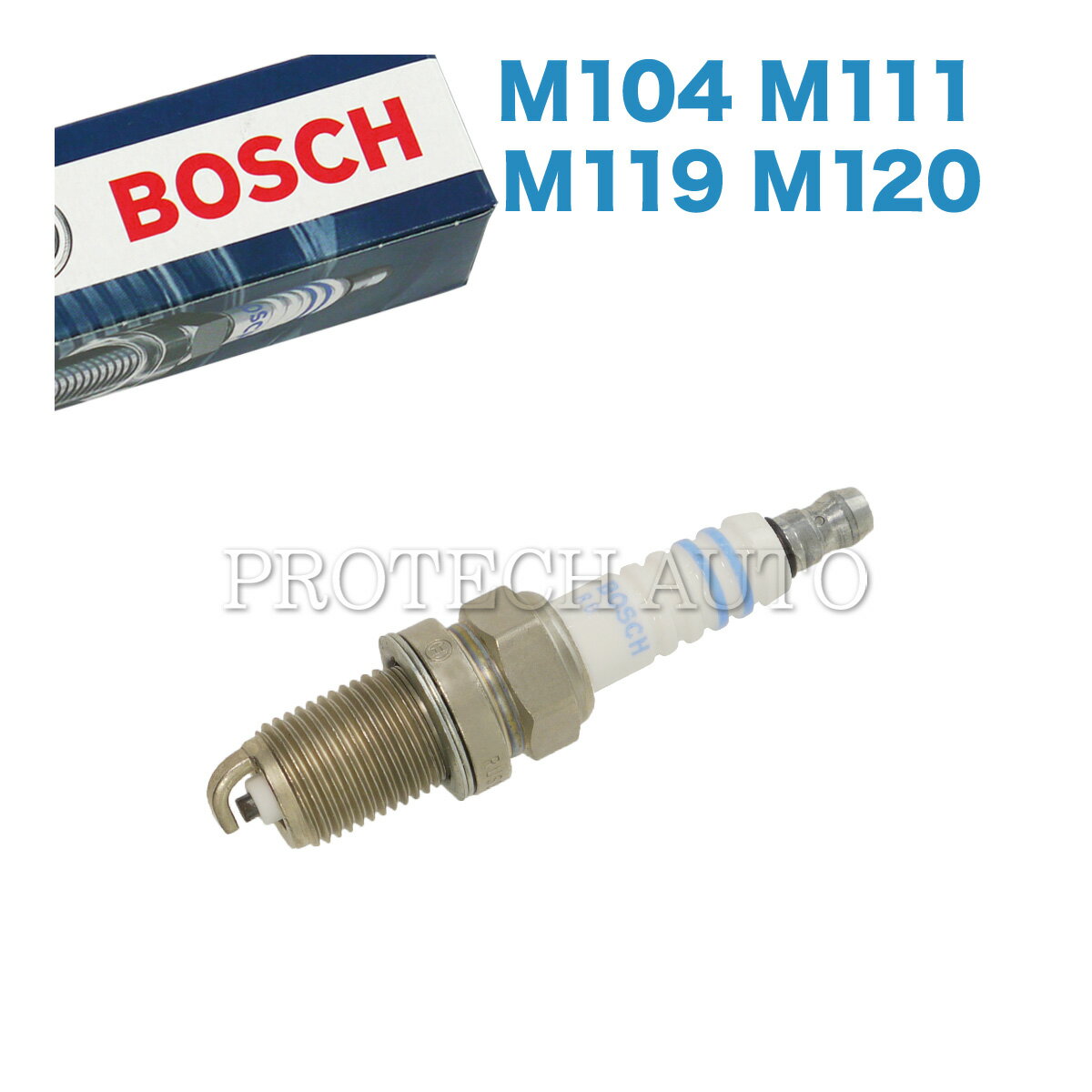 純正OEM BOSCH製 ベンツ W202 C140 C208 C200 C220 C230 C280 CL500 CL600 CLK200 スパークプラグ/点火プラグ 0031596703 0031596803 0031597103 0031593003 0031593103 0031595303 0031595403 0031594103 0031594203