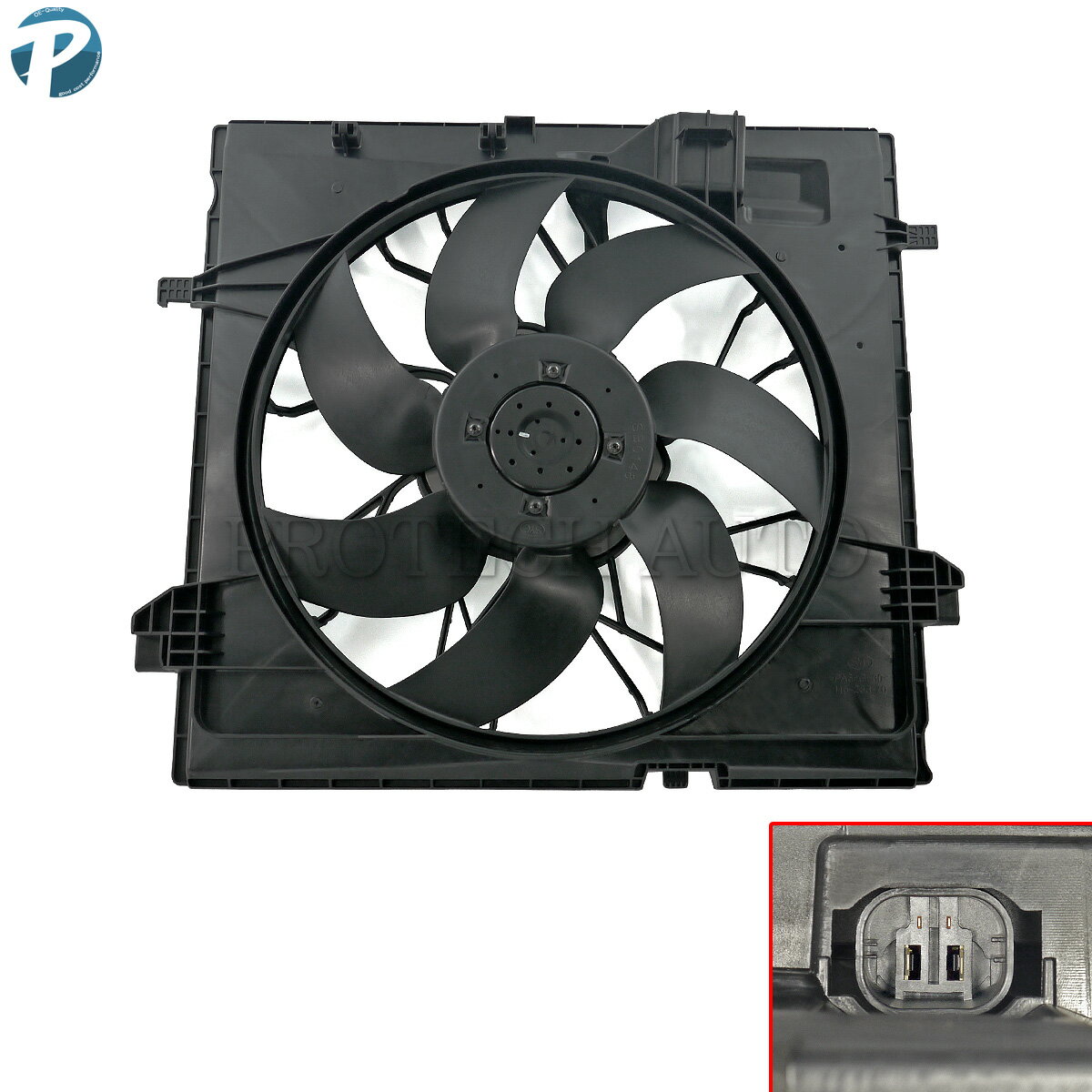ベンツ W166 X166 電動ファン/ラジエーターファン/ブロアファン 0999060700 0999062400 ML350 GL350