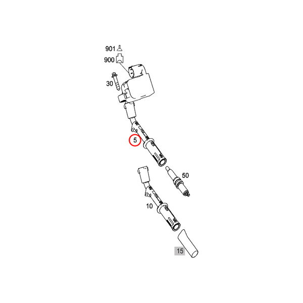 純正OEM BOSCH製 ベンツ W218 CLS350 CLS550 CLS63AMG イグニッションコイル 2761500080 2769060160 2769060260 2769063500 2769063700 2769065400【あす楽対応】