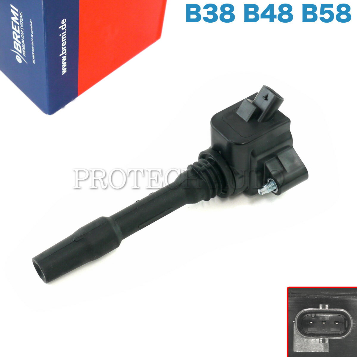 【ポイント5倍】BREMI製 BMW F30 F31 F22 F23 F45 F46 320i xDrive 330e 330i 340i M240i 218i 220i 225ixDrive 225xe イグニッションコイル 12138643360 12138678438 12138647463 12137619385