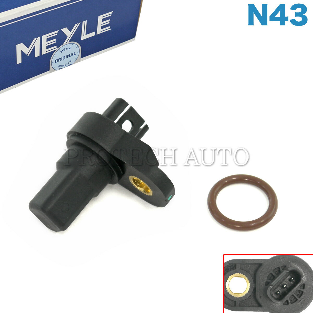 MEYLE製 BMW E90 E91 E92 E87 E88 E82 320i 116i 120i クランク角センサー/クランクセンサー/クランクシャフトセンサー N43 エンジン用 13627594047 13627548660