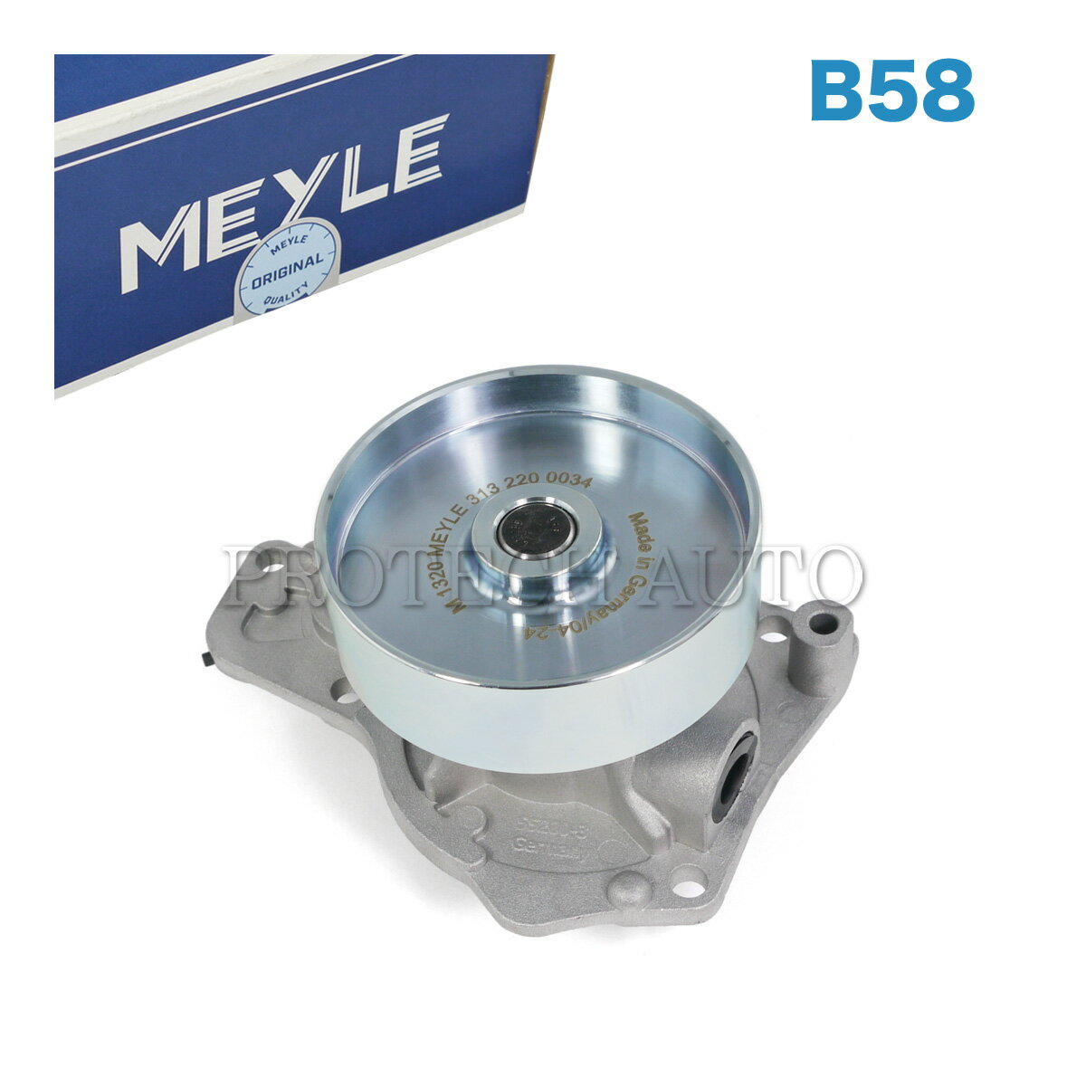 MEYLE製 BMW F32 F33 F36 G30 G31 G32 G11 G12 440i 540i 540ix 640ix 740i 740Li ウォーターポンプ B58 エンジン用 11518632585