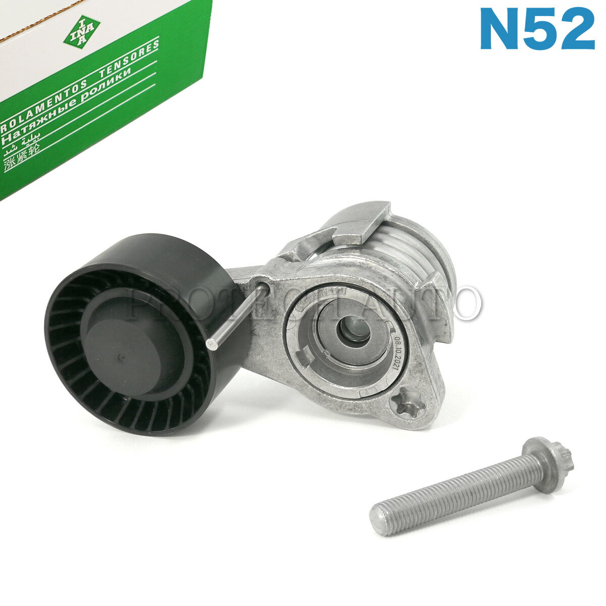 純正OEM INA製 BMW F10 F11 X3/F25 523i 528i xDrive28i ベルトテンショナー N52N エンジン用 11288620022 11287582761