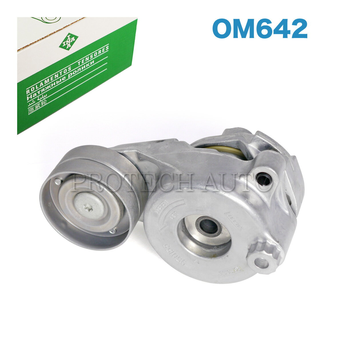 樂天商城 - 純正OEM INA製 ベンツ W463 X166 G350 G350d GL350 BlueTEC ベルトテンショナー OM642 エンジン用 6422000070 6422001370