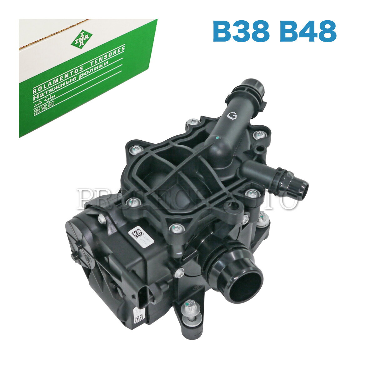 純正OEM INA製 BMW F20 F23 F22 F34 F31 F30 118i 220i 318i 320i 330e 330i サーモスタット/熱管理モジュール 11537644811