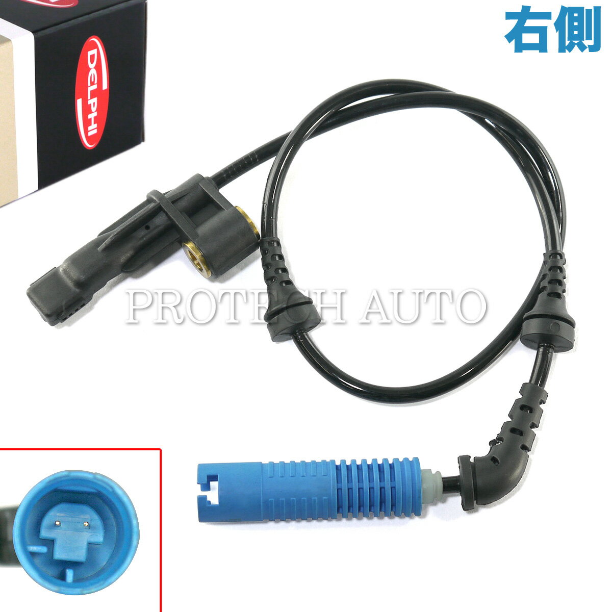 純正OEM DELPHI製 BMW Zシリーズ Z4/E85 Z4/E86 フロント ABSセンサー/スピードセンサー 右側 34526792..