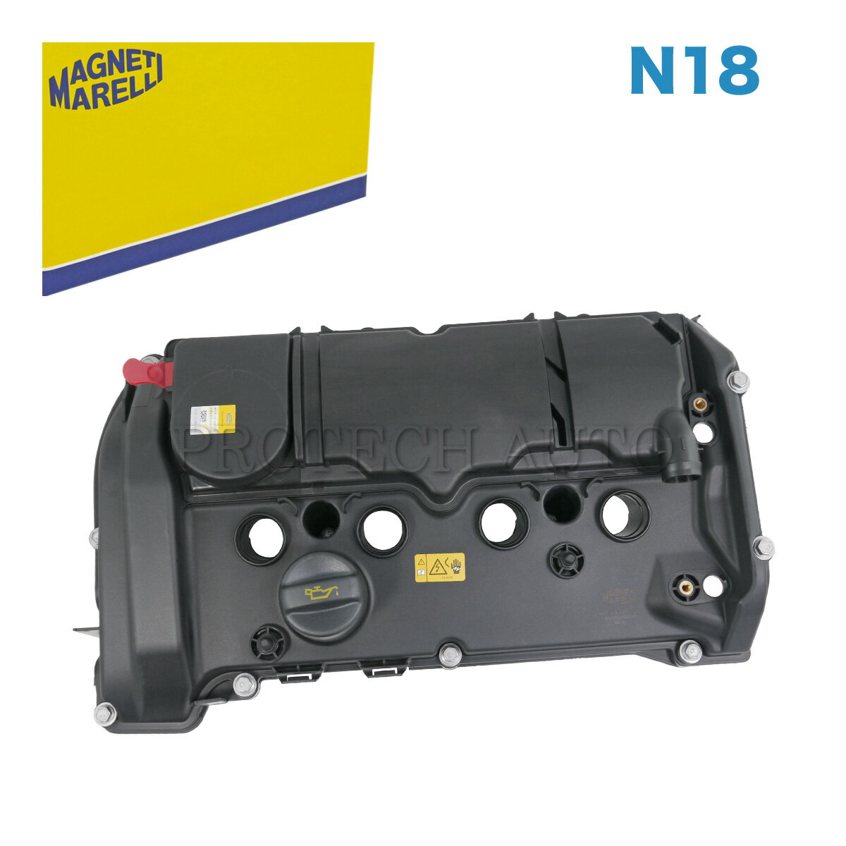 Rakuten - MAGNETI MARELLI製 BMW MINI ミニ R55 R56 R57 R58 R59 R60 R61 クーパー Cooper クーパーS CooperS オール4 ALL4 ジョンクーパーワークス JCW エンジンヘッドカバー/シリンダーヘッドカバー ガスケット付き N18 エンジン用 11127646552