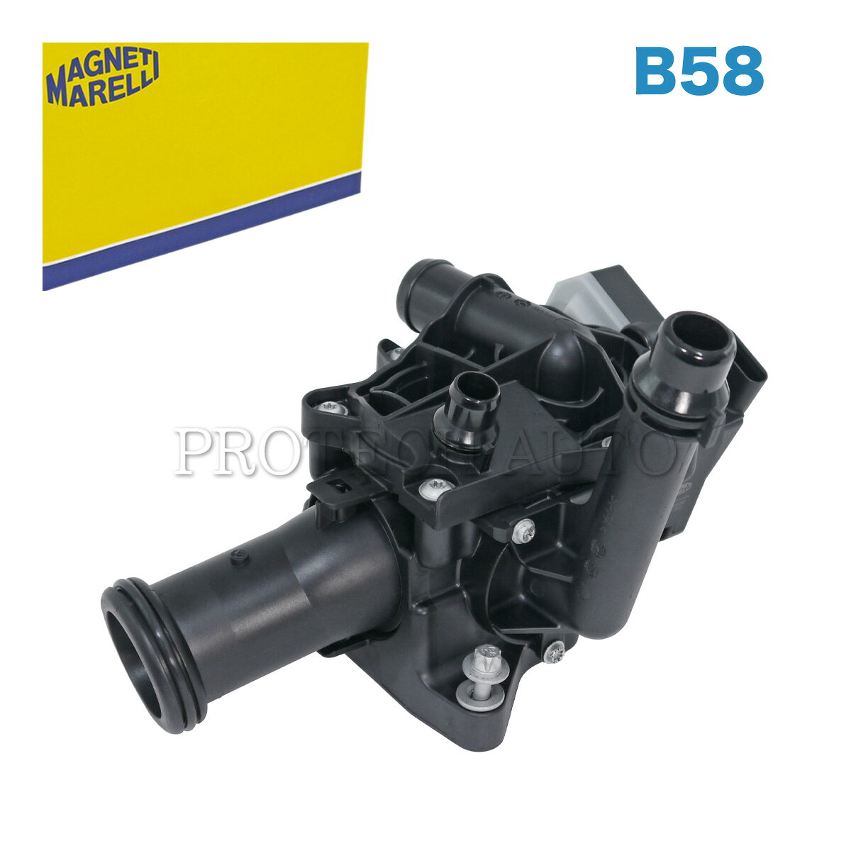 MAGNETI MARELLI製 BMW F20 F22 F30 F31 M140i M240i 340i サーモスタット/熱管理モジュール B58 エンジン用 11537642854
